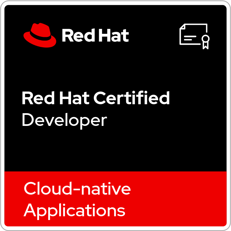 Red Hat Certified Specialist in Developing Cloud-Native Applications
